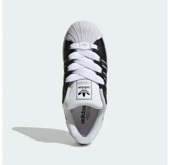 SUPERSTAR II J      CBLACKMSILVEFTWWHT ORG