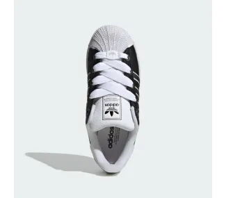 SUPERSTAR II J      CBLACKMSILVEFTWWHT ORG