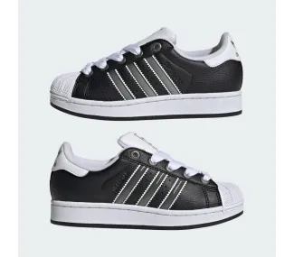 SUPERSTAR II J CBLACKMSILVEFTWWHT ORG SUPERSTAR II J CBLACKMSILVEFTWWHT ORG