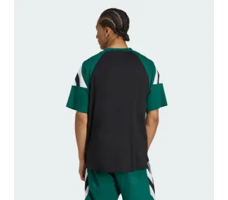 CUTLINE TEE         BLACKCGREEN ORG